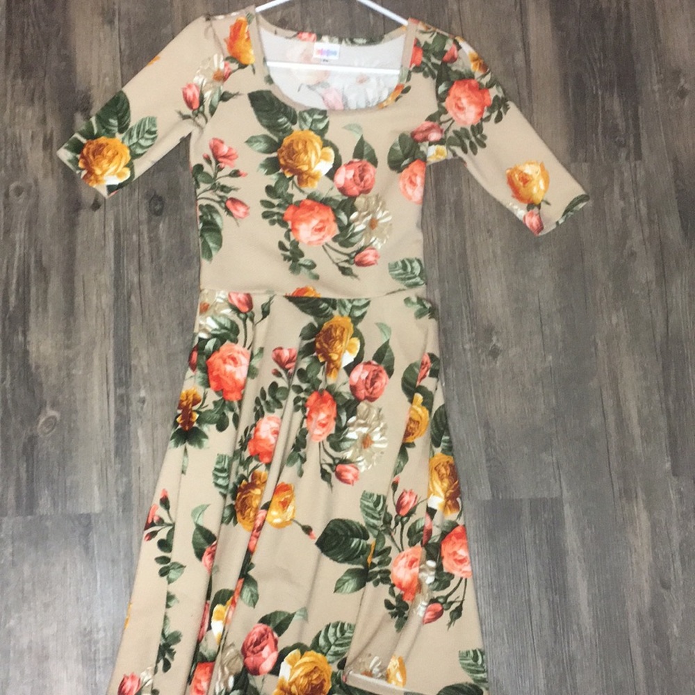 LulaRoe vintage style dress